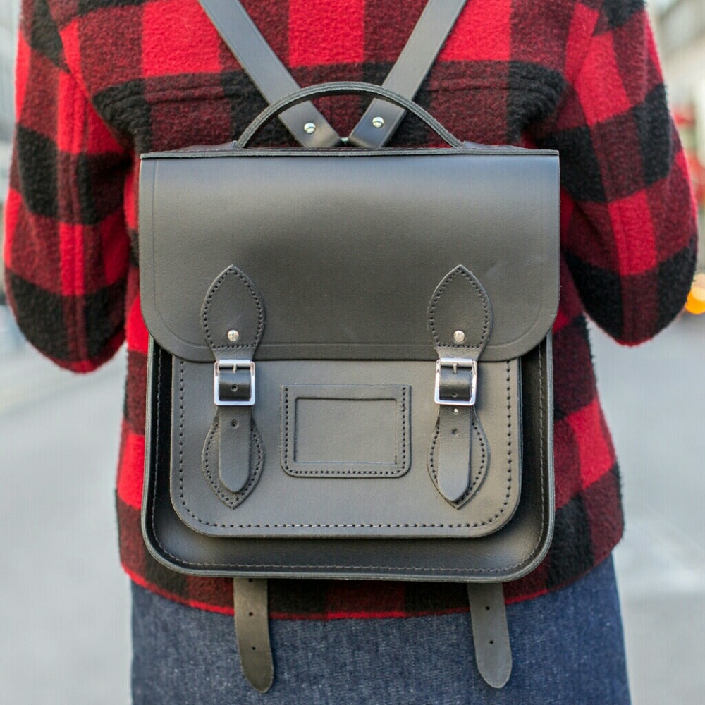 Cambridge Zarchels 3in1Leather crobody backpack